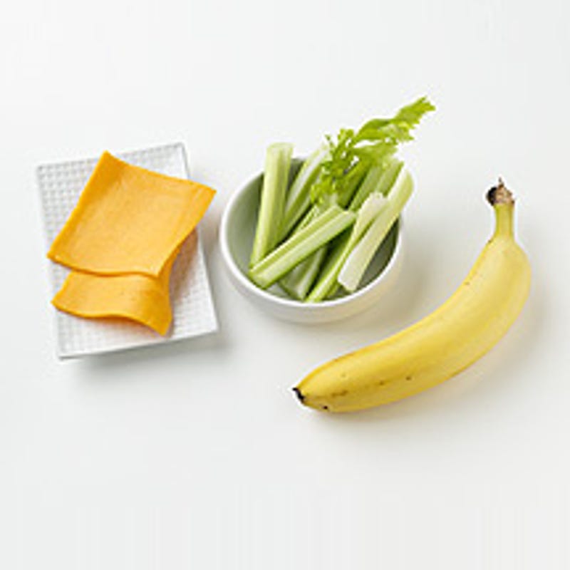 Celery, Cheese and a Banana