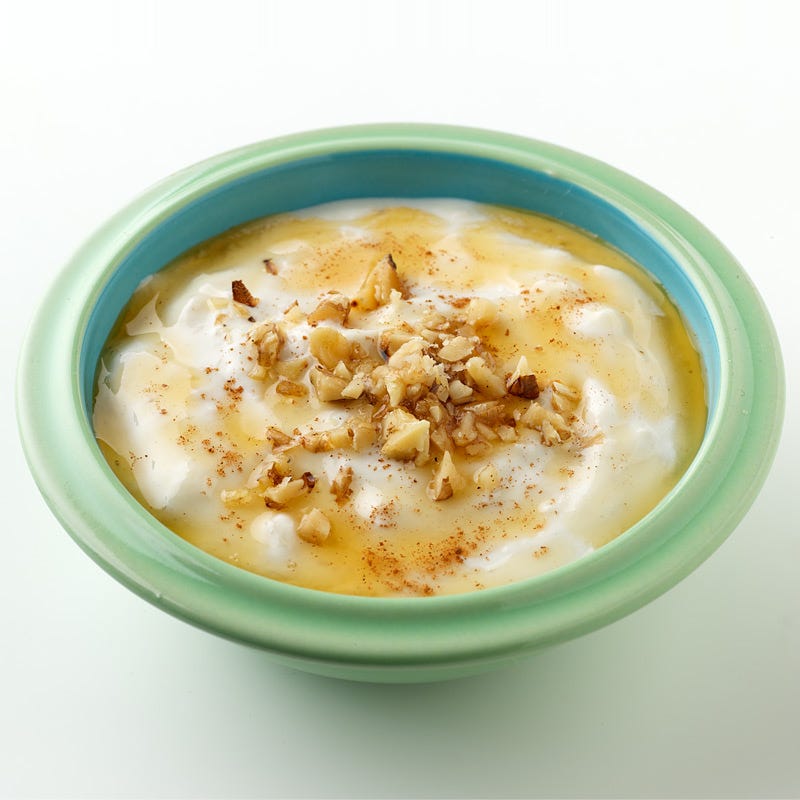 Banana–Walnut Maple Yogurt
