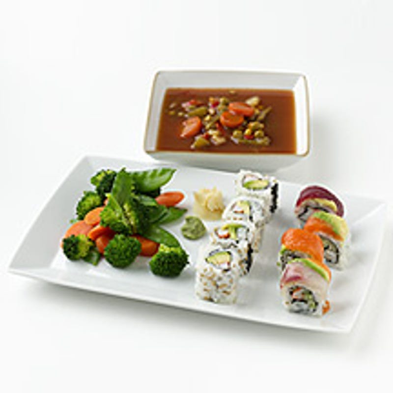 Sushi Takeout for Dinner