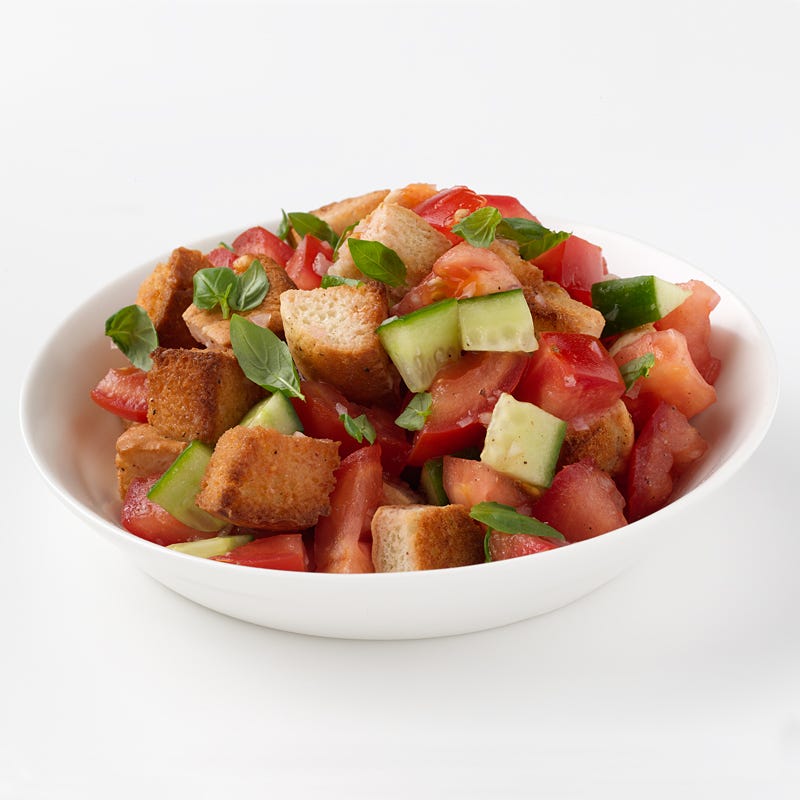 Tomato and Cucumber Bread Salad