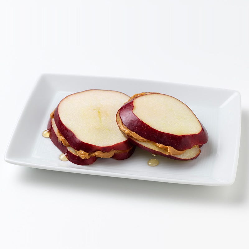 PB and Apple Sandwiches