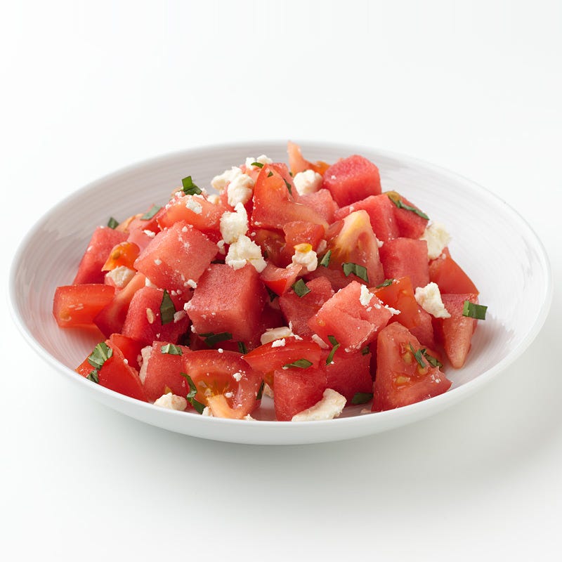 Photo of Tomato, Feta Cheese and Watermelon Salad by WW