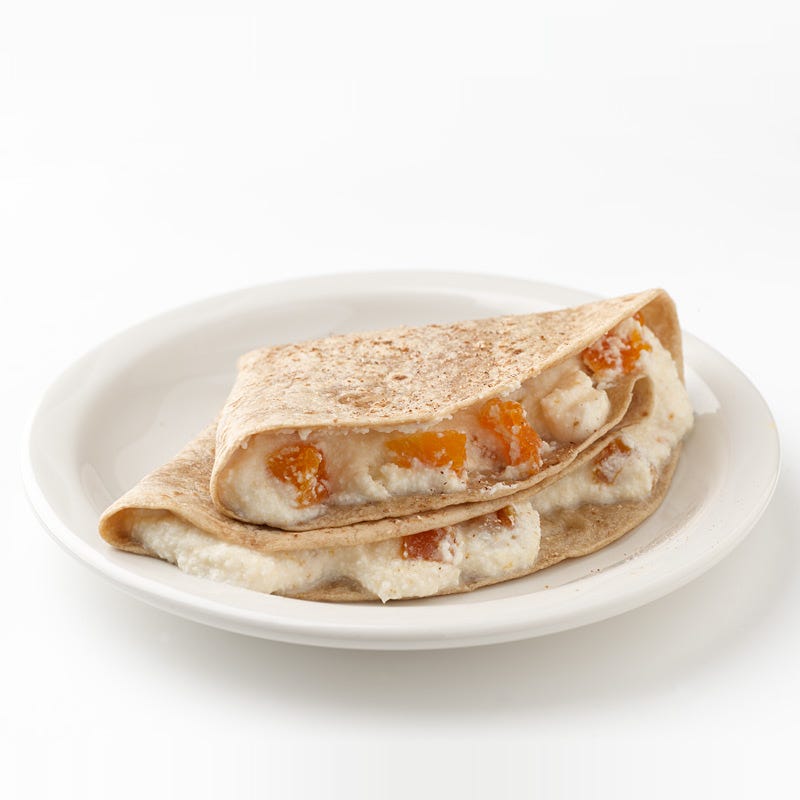 Apricot and Cheese Crepe