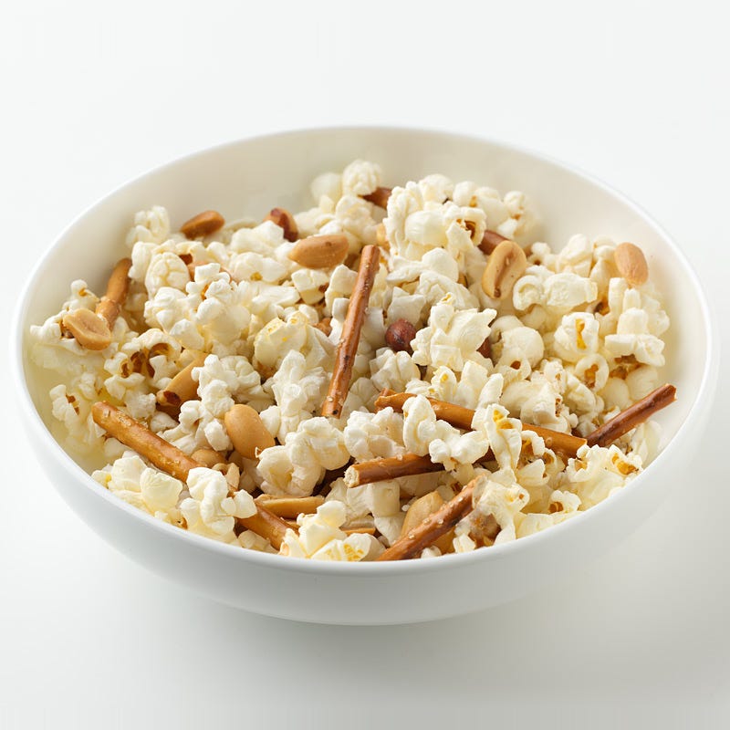 Easy Popcorn Snack Mix