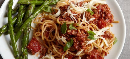 Pasta with “Meat” Sauce