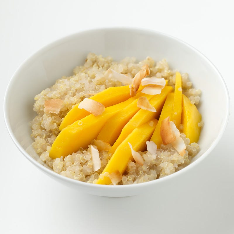 Coconut-Quinoa with Mango