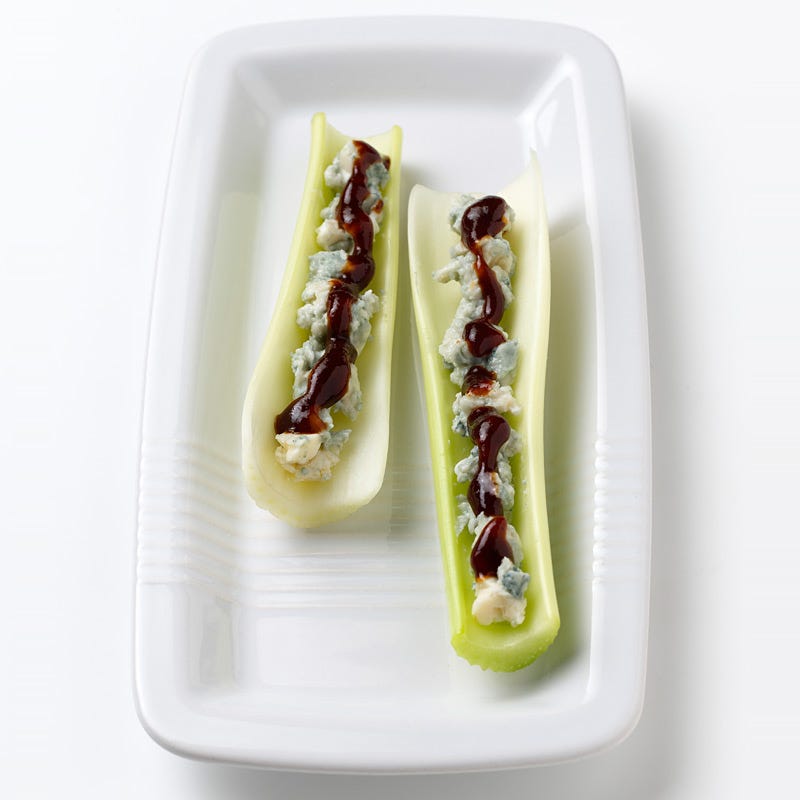 Celery Stuffed with Blue Cheese