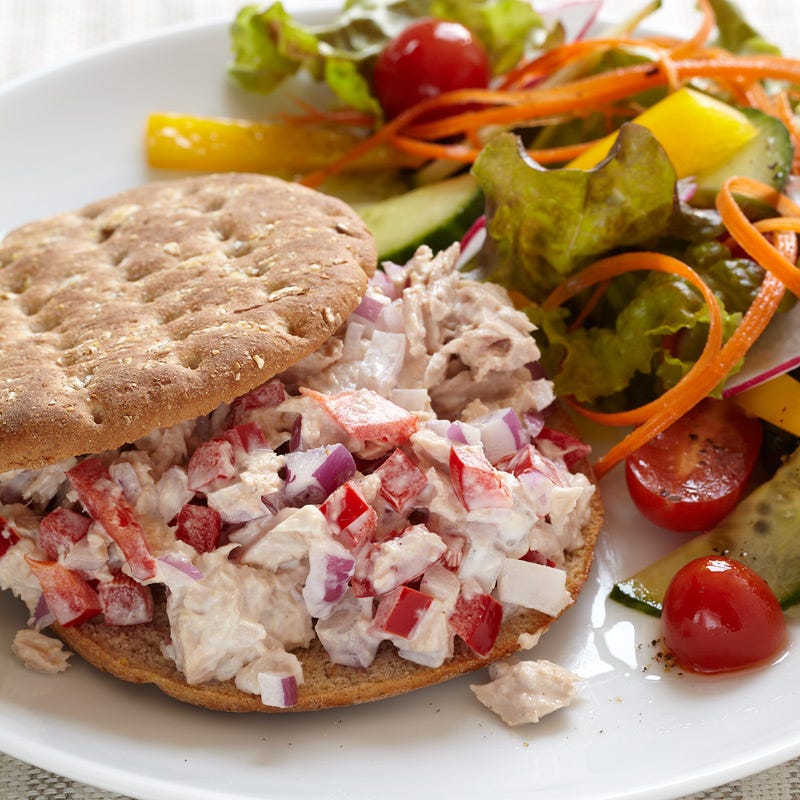 Photo of Tangy Tuna Sandwich with Side Salad by WW