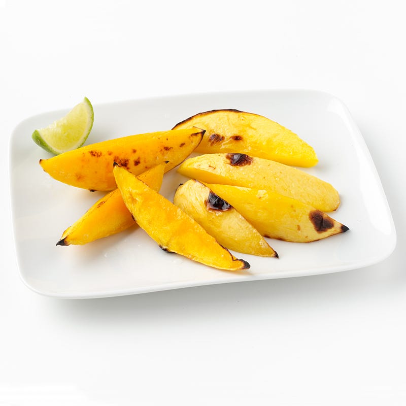Broiled mango