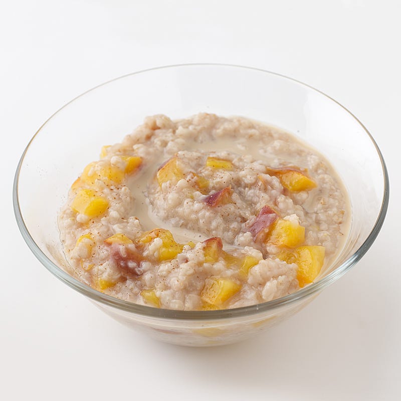 Peaches and Cream Oatmeal