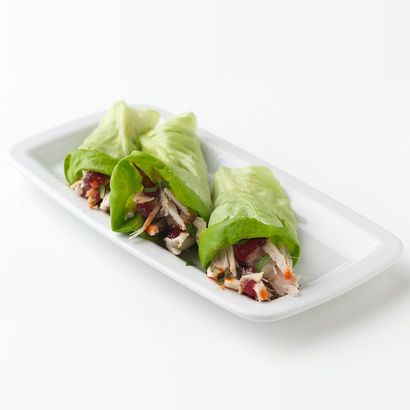 Photo of Southwest Turkey-Cranberry Lettuce Wraps by WW