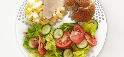 Portion Plate Deconstructed Chef’s Salad