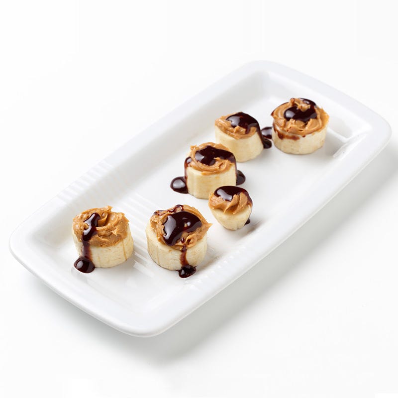 Chocolate-Peanut Butter Banana Bites