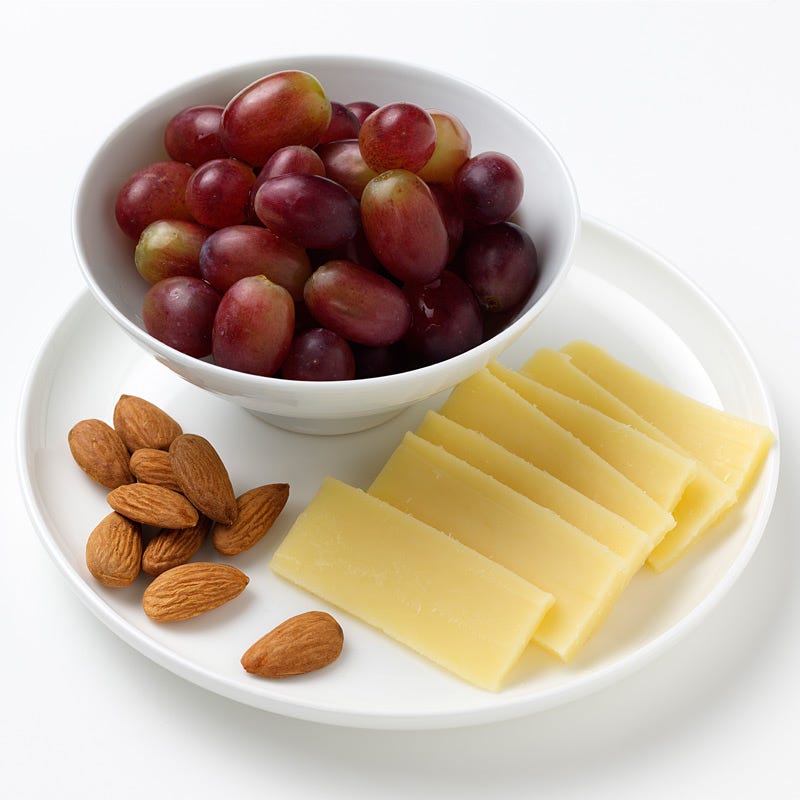 Cheese, Nut and Fruit Plate