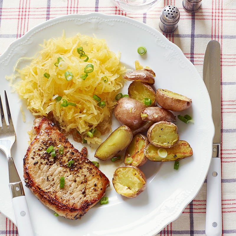 Photo of Roasted Pork Chop Dinner by WW