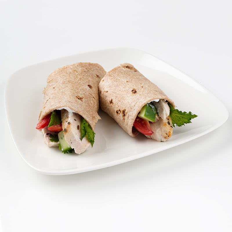 Greek Chicken Wrap