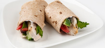 Greek Chicken Wrap