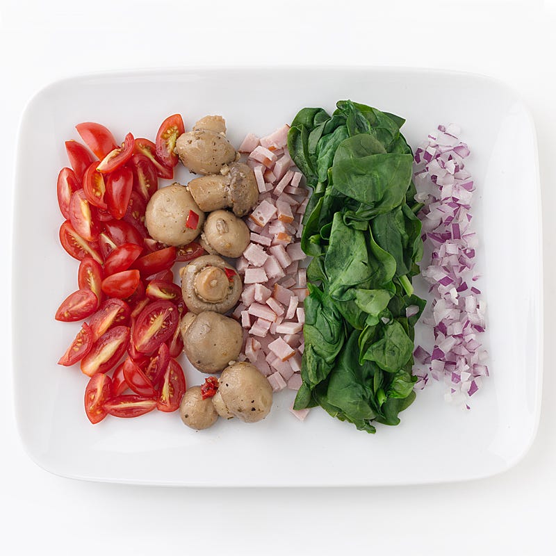 Composed Spinach Salad