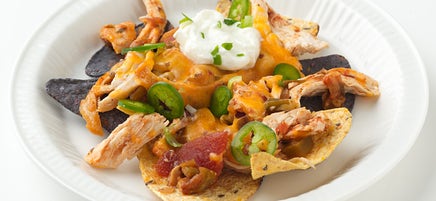 Cheesy Chicken Nachos