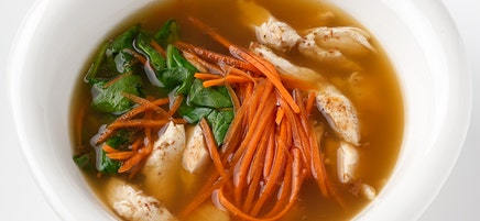 Moroccan Chicken & Vegetable Soup
