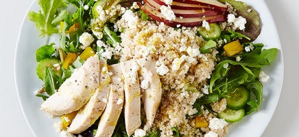 Roasted Chicken, Quinoa and Vegetable Salad