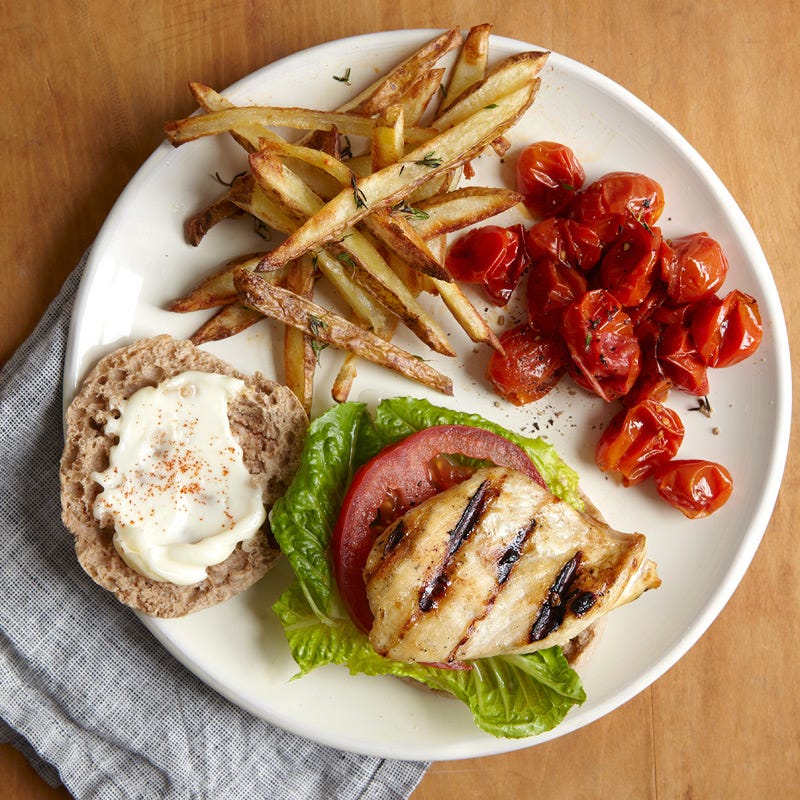 Photo of Chicken Sandwich & Fries by WW