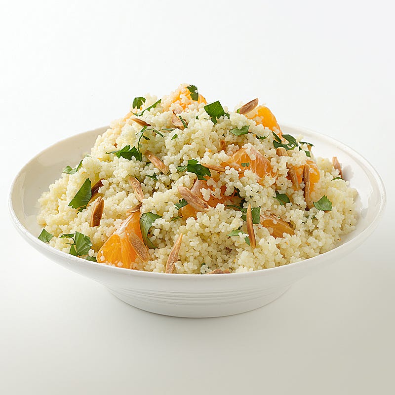 Couscous with Clementines and Almonds