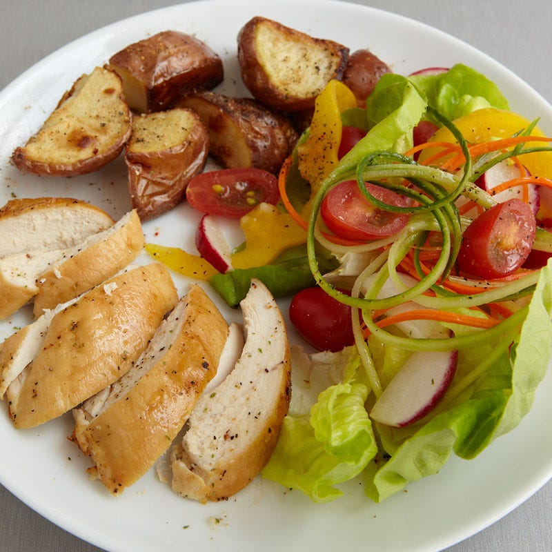 Roasted Turkey Breast with Potatoes