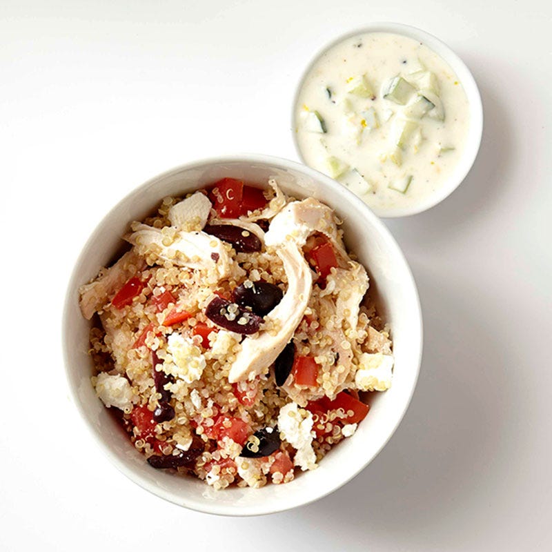 Mediterranean Quinoa Bowl