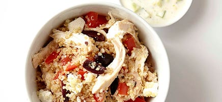 Mediterranean Quinoa Bowl