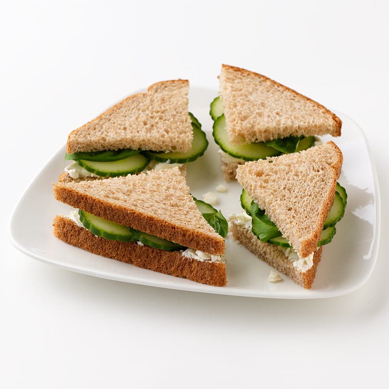 Photo of Cucumber and Feta Tea Sandwiches by WW