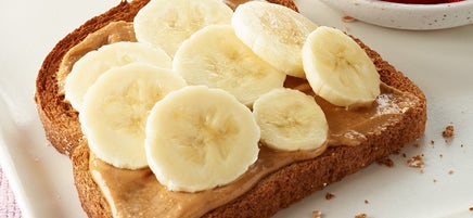 PB and Banana Toast