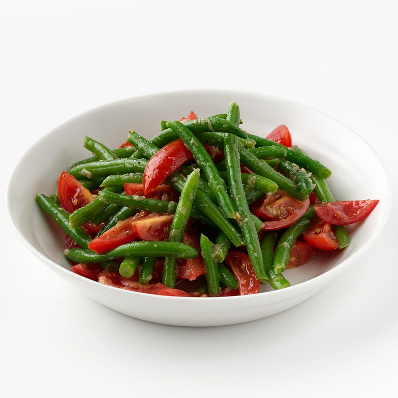 Gingered-Green Bean & Tomato Salad