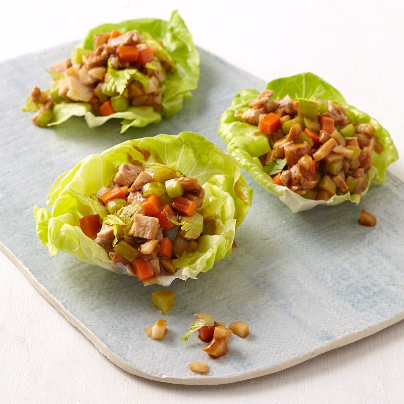 Asian-Style Lettuce Wraps