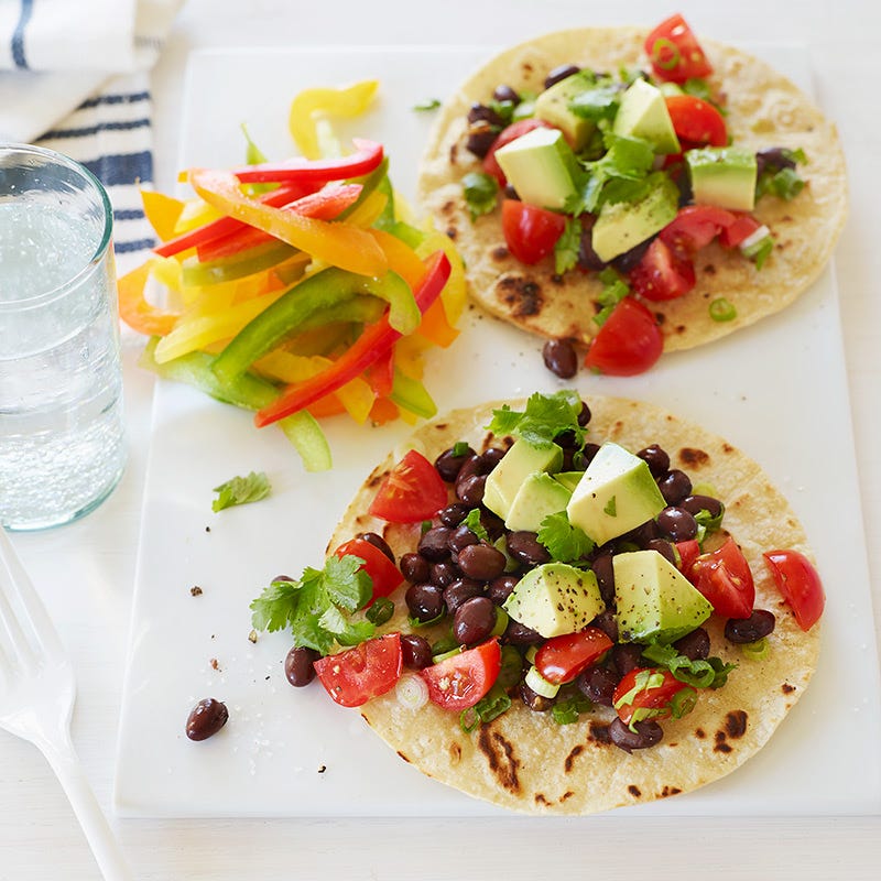 Black Bean Tostadas