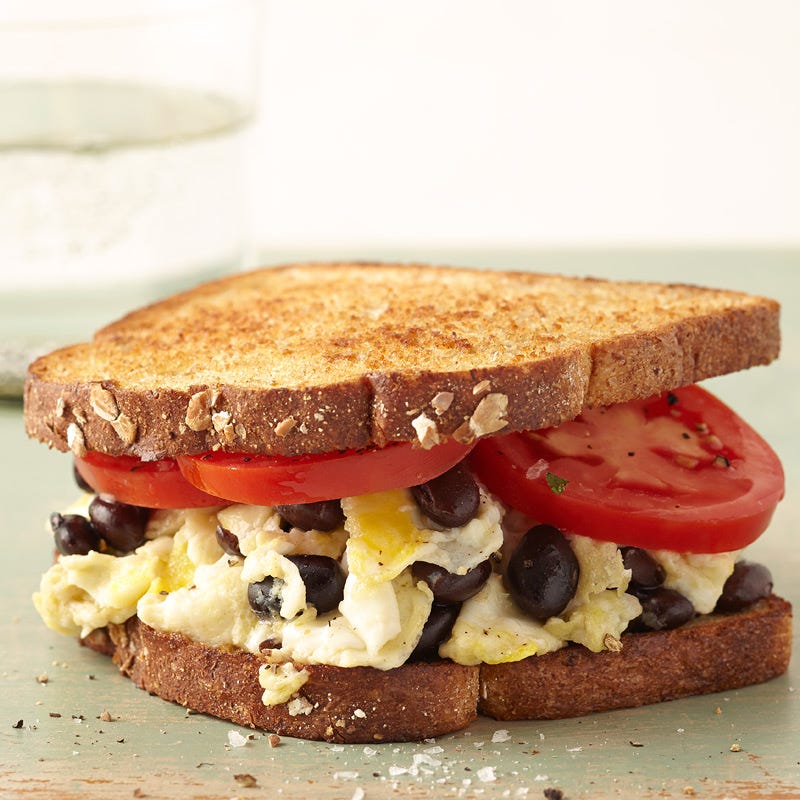 Photo of Eggs ‘n’ Beans Sandwich   by WW