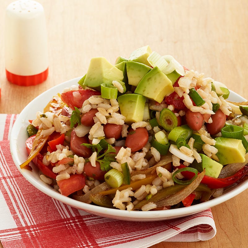 Brown Rice and Red Bean Bowl