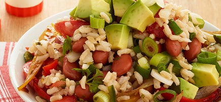 Brown Rice and Red Bean Bowl