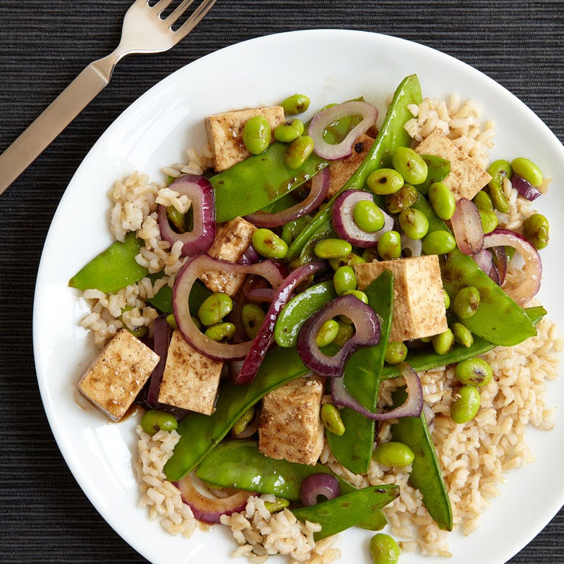 Tofu Teriyaki & Veggies