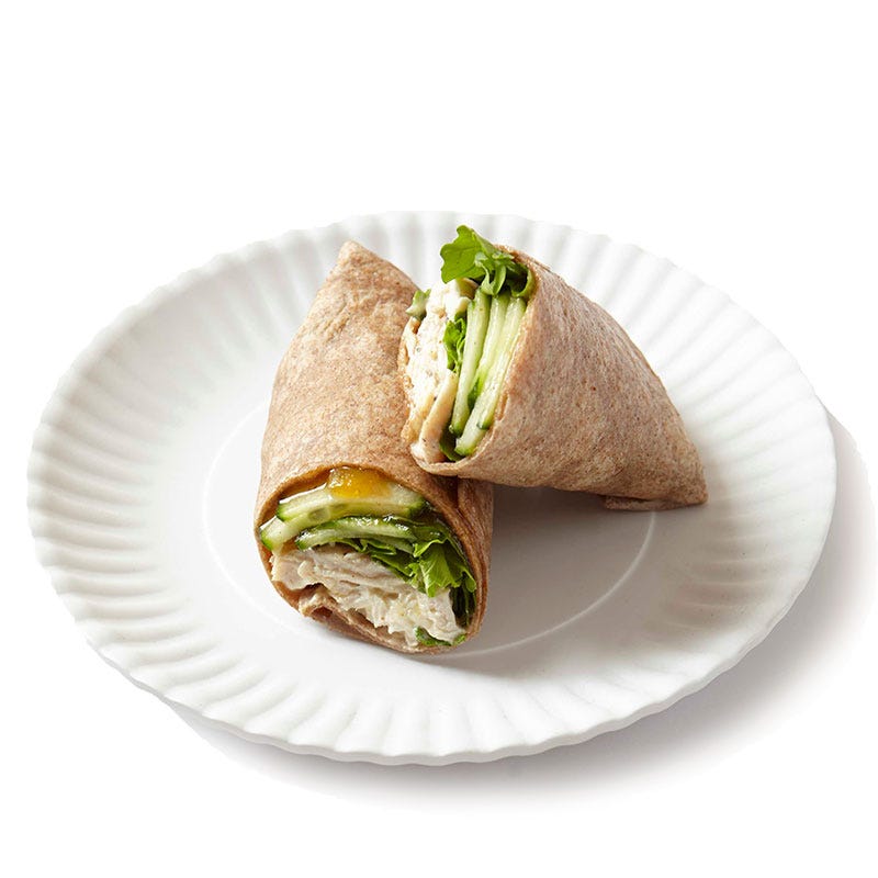 Photo of Chicken Curry Wrap with Mango Chutney  by WW
