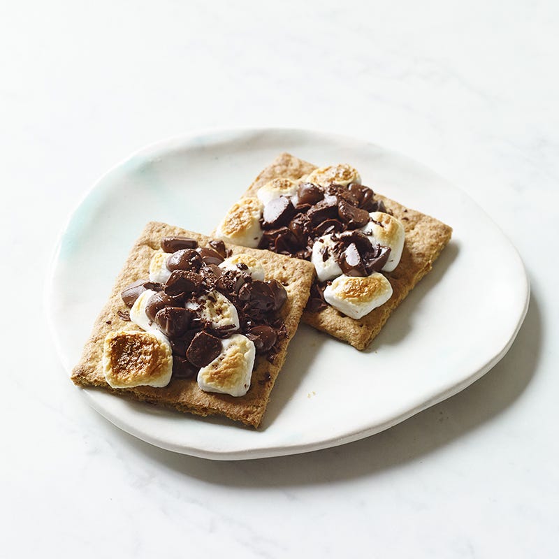 Open-Faced S'mores