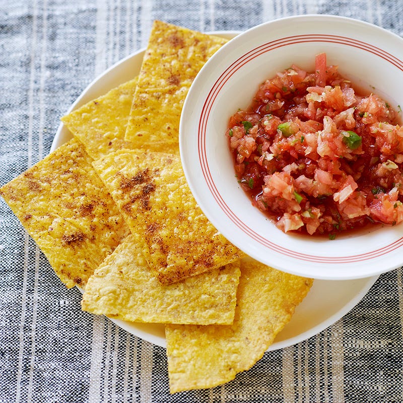 Photo of Corn Tortilla Chips & Salsa by WW