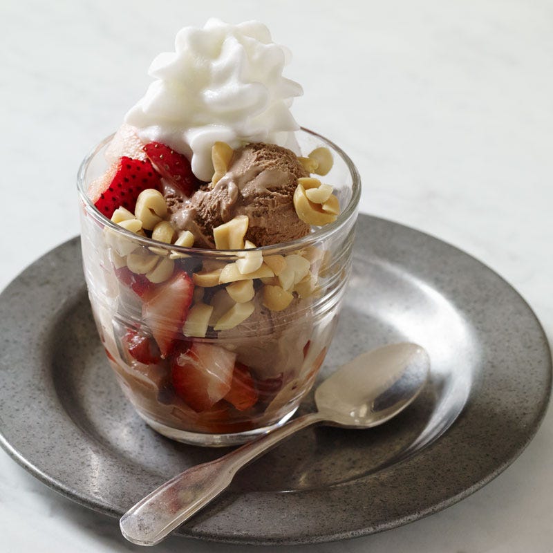 Chocolate Ice Cream Sundae