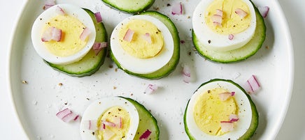 Egg & Cuke Rounds