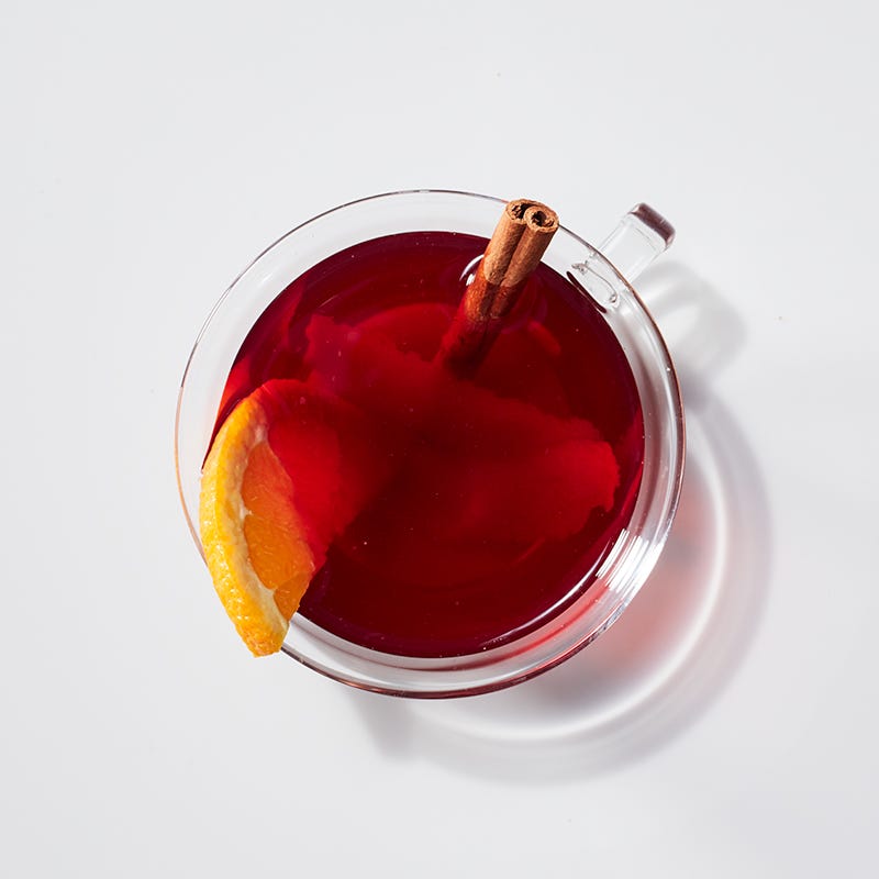 Mulled Raspberry Hibiscus Tea