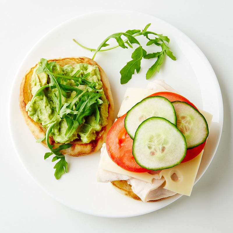 Photo of Turkey and Swiss Sandwich by WW