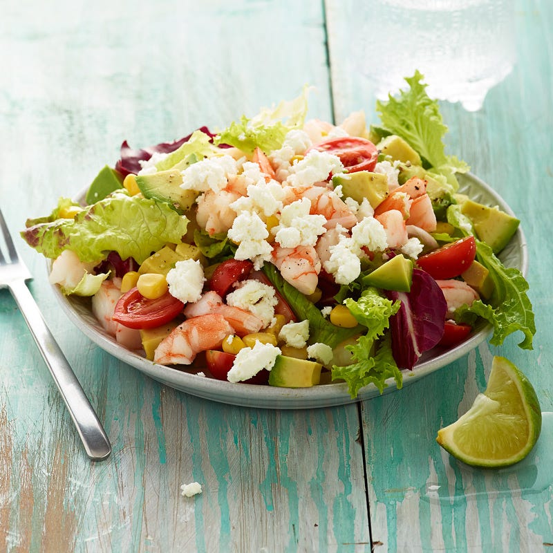 Tex-Mex Shrimp Salad with Fresh Lime