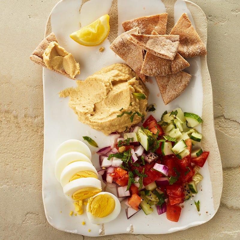 Photo of Middle Eastern Lunch Plate by WW