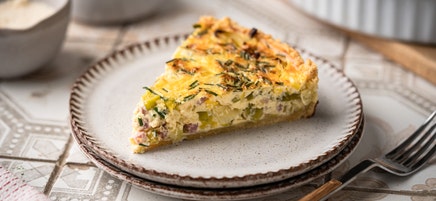 Tarte aux poireaux
