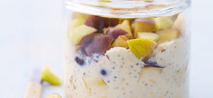 Overnight oats met chiazaad